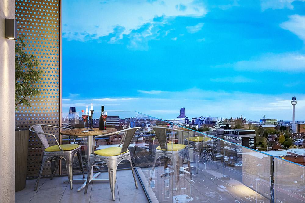 at Liverpool Views Apartment, Business District 6% Rental Yields | City Skyline Investment, Liverpool Views Apartment – 6% Rental Yields L3 - View 6