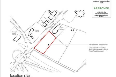 Land for sale, Plot South West of Glebe Cottage,, Teviot Road,, Roxburgh, Kelso TD5 8NE