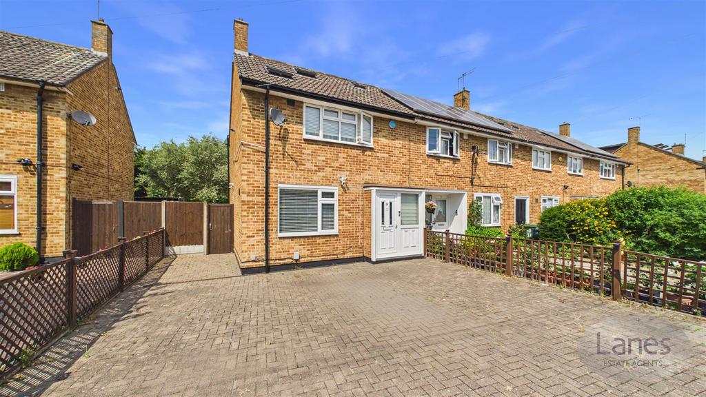 Terraced house exterior