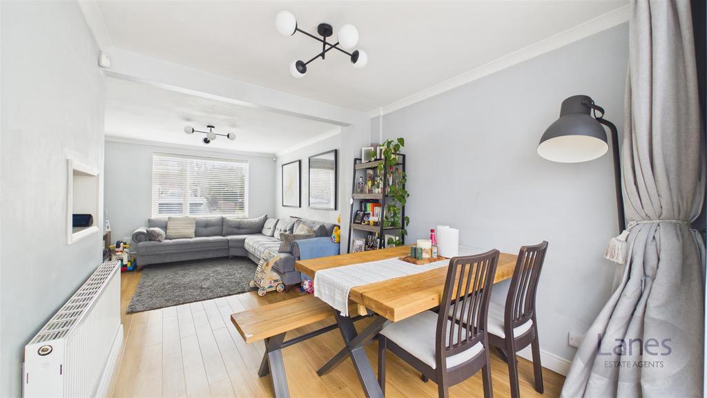 Open-plan living area, open plan living
