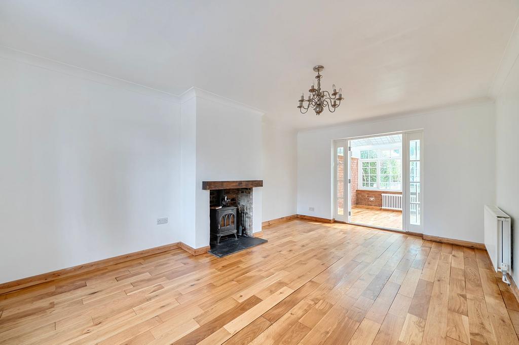 Living room, fireplace