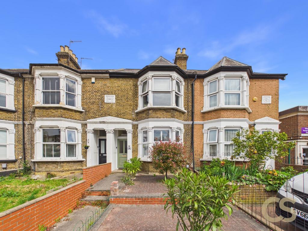 Terraced house exterior