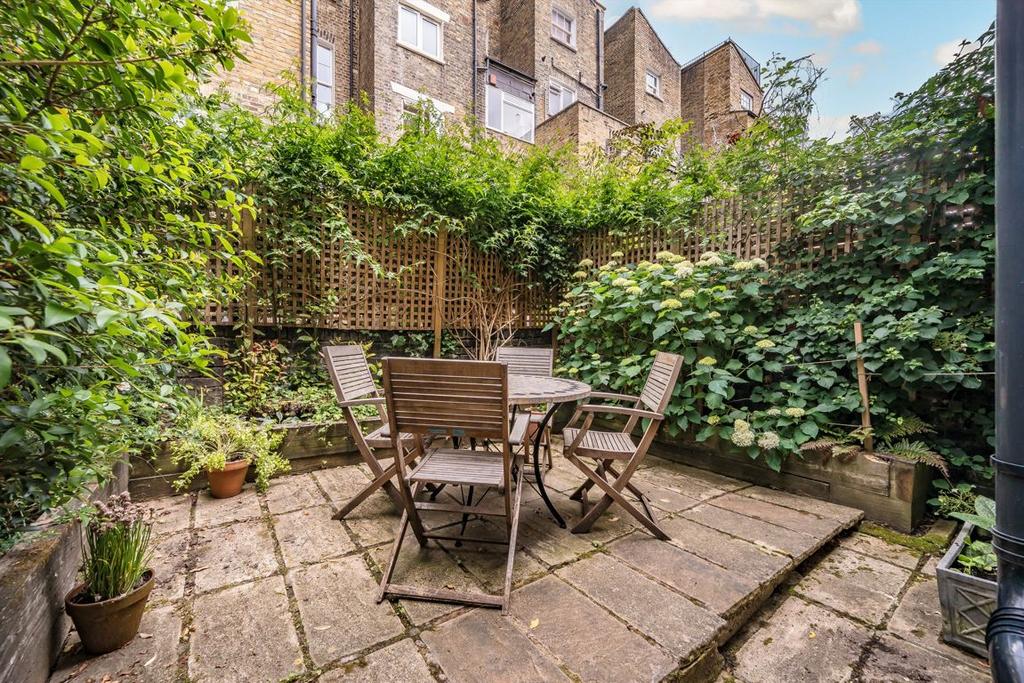 Patio view, garden