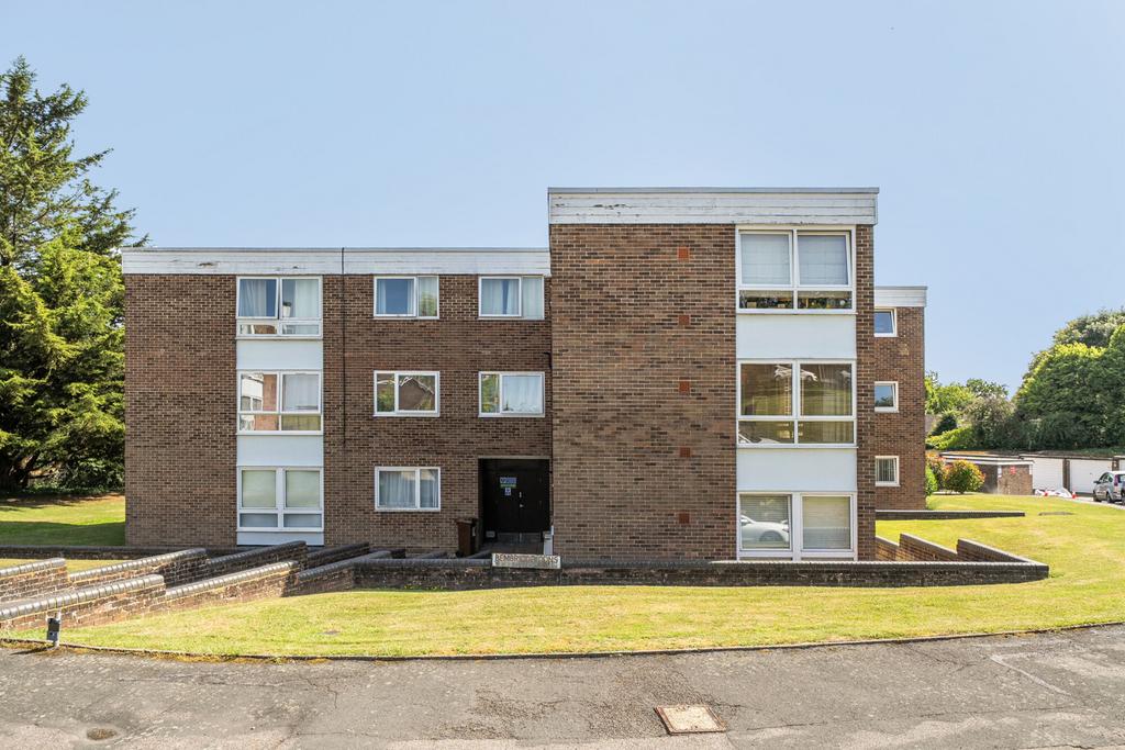 Apartment building facade, block of apartments