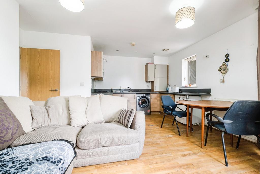 Open-plan living area