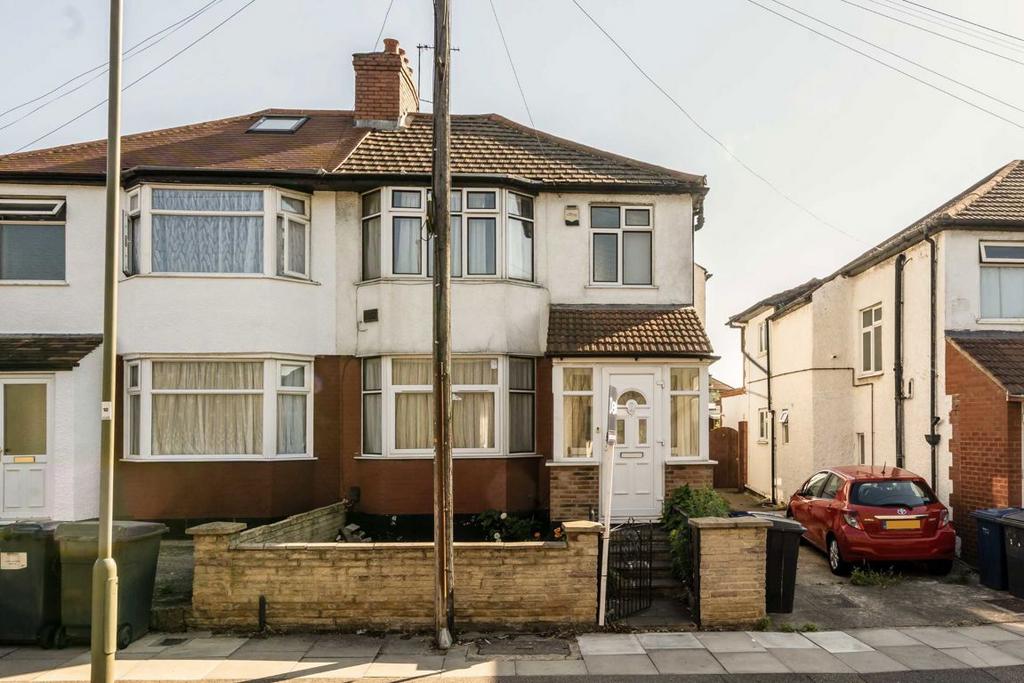 Semi-detached house exterior