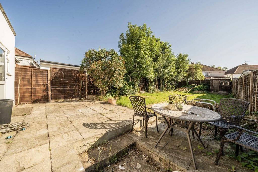 Patio view, garden