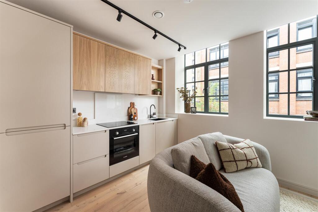Open-plan living area