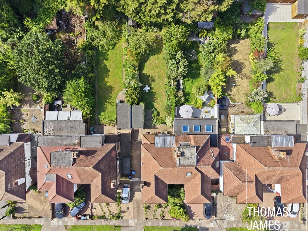 Aerial view, land