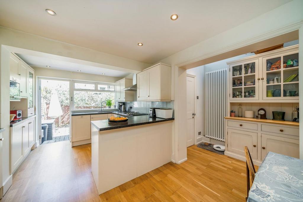 Open-plan living area, open plan living