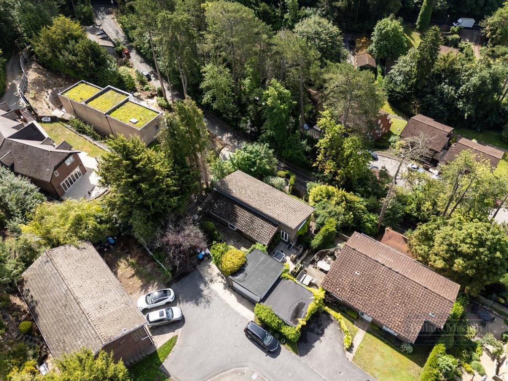 Aerial view, land