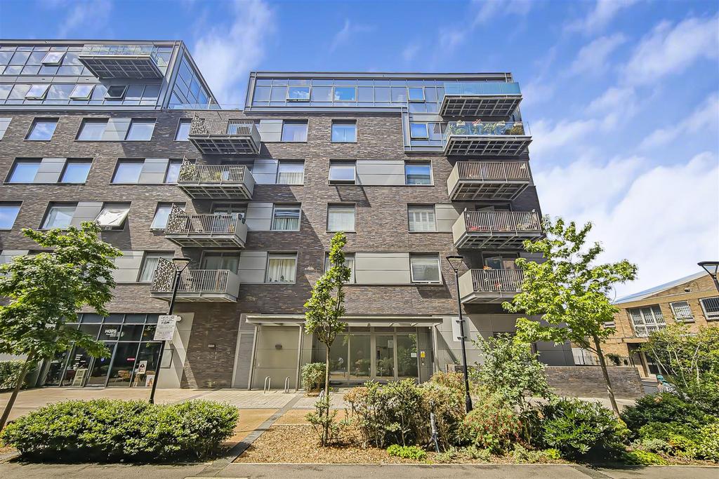 Apartment building facade, block of apartments