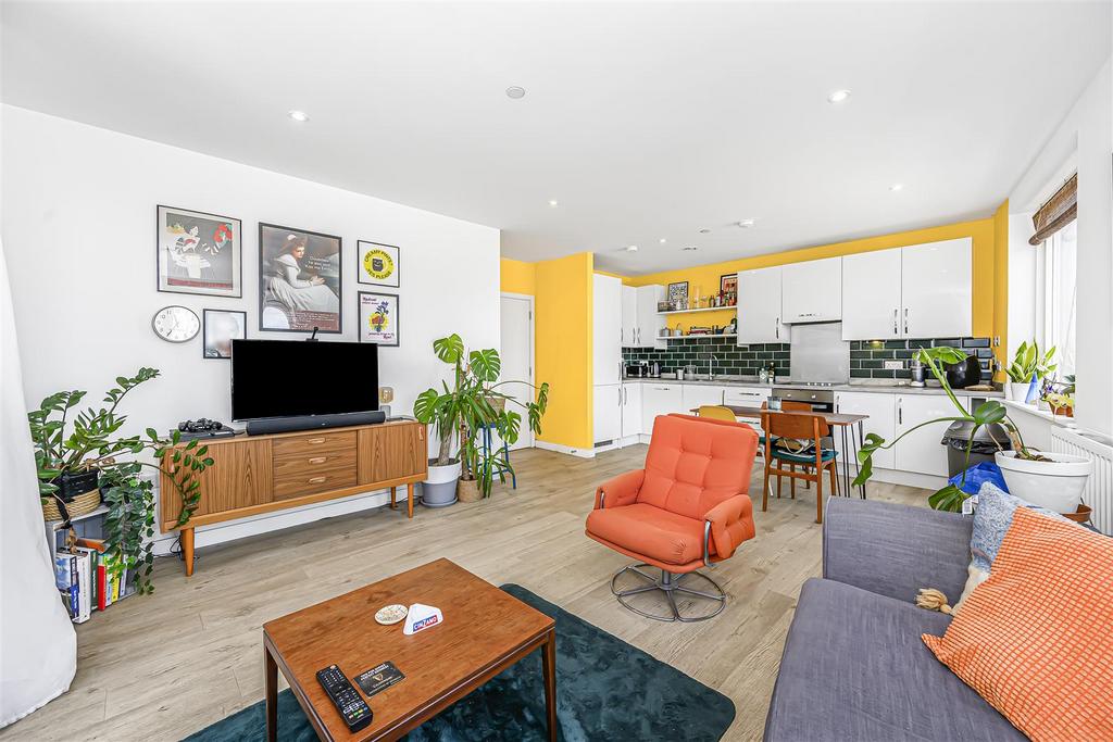 Open-plan living area, open plan living