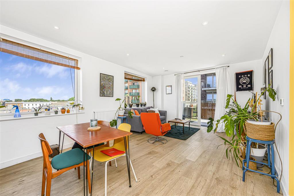 Open-plan living area, open plan living