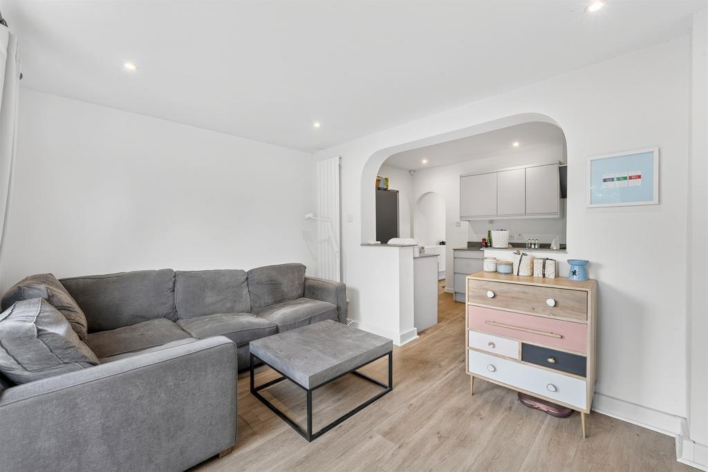 Open-plan living area, open plan living