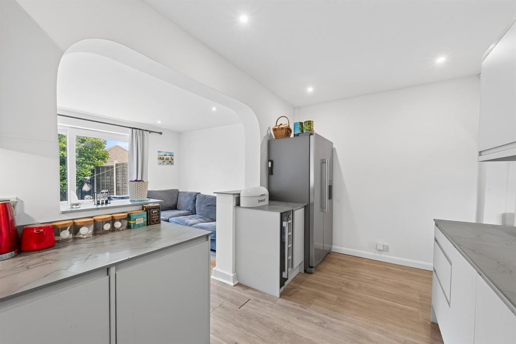 Open-plan living area, open plan living