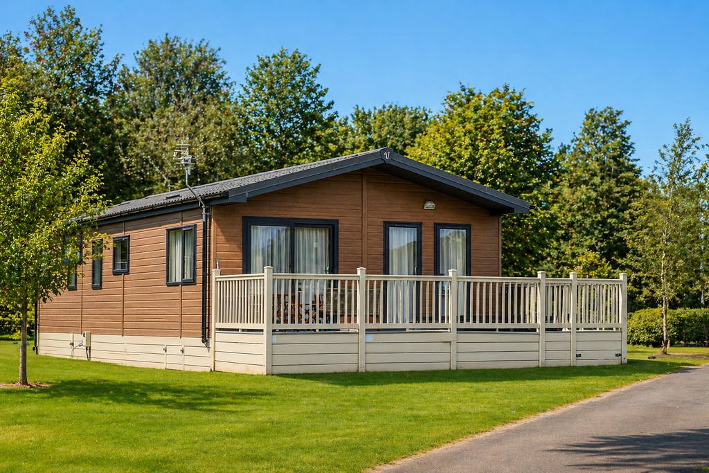 2 bedroom lodge for sale