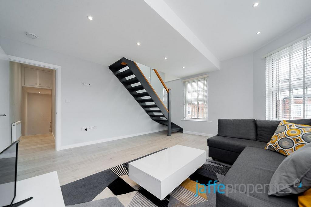 Open-plan living area, open plan living