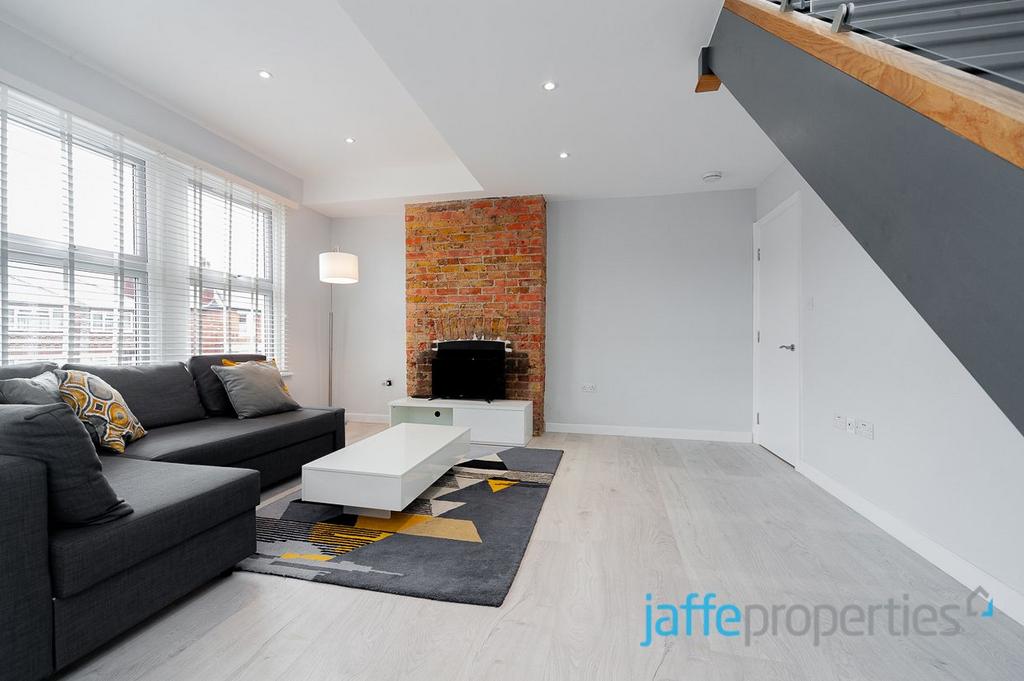 Living room, fireplace
