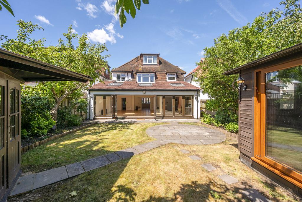 House exterior, garden