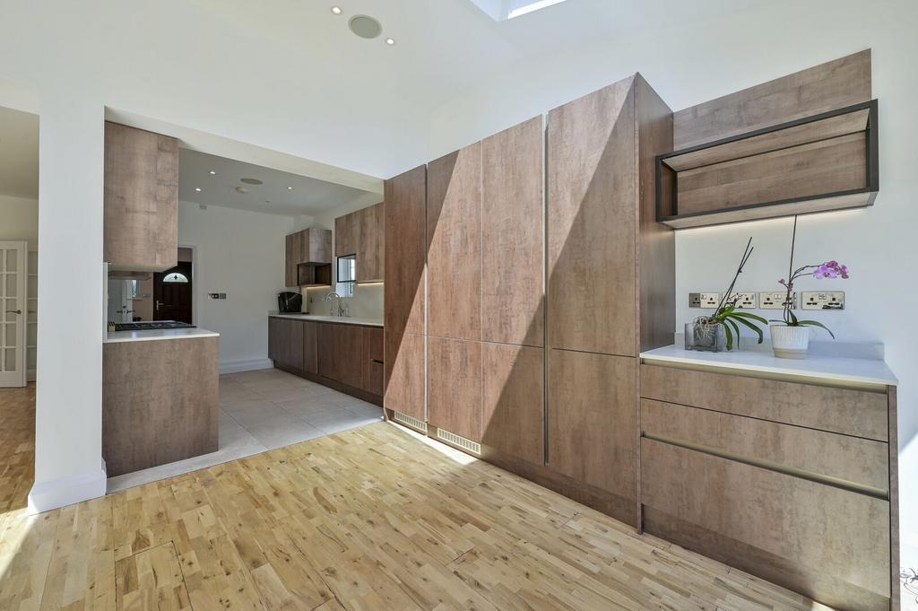 Open-plan living area, open plan living