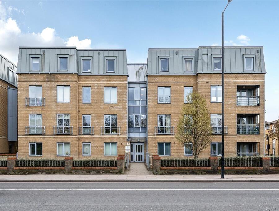 Apartment building facade, block of apartments