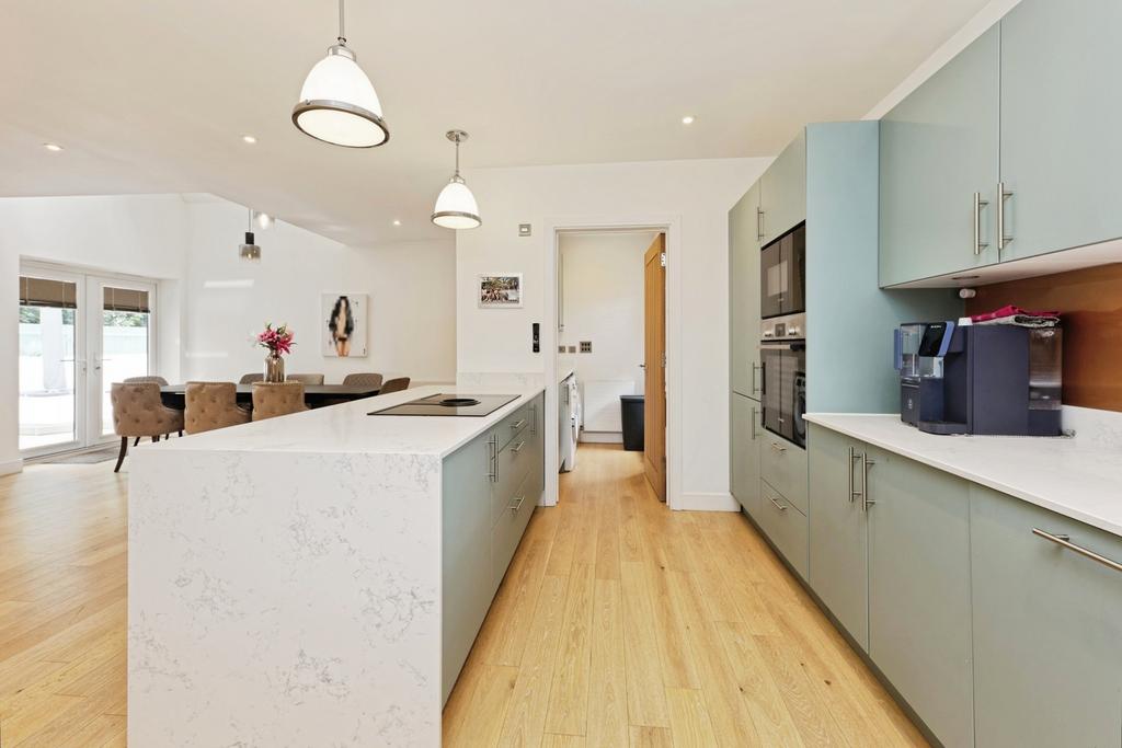 Open-plan living area, open plan living
