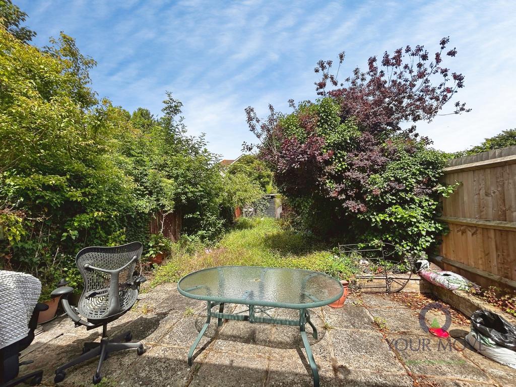 Patio view, garden