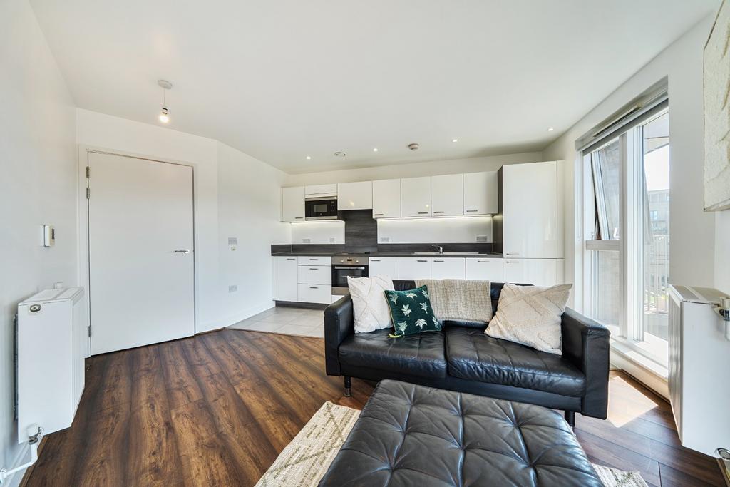 Open-plan living area, open plan living