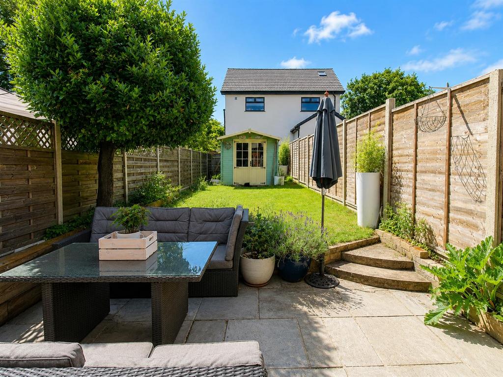 Patio view, garden