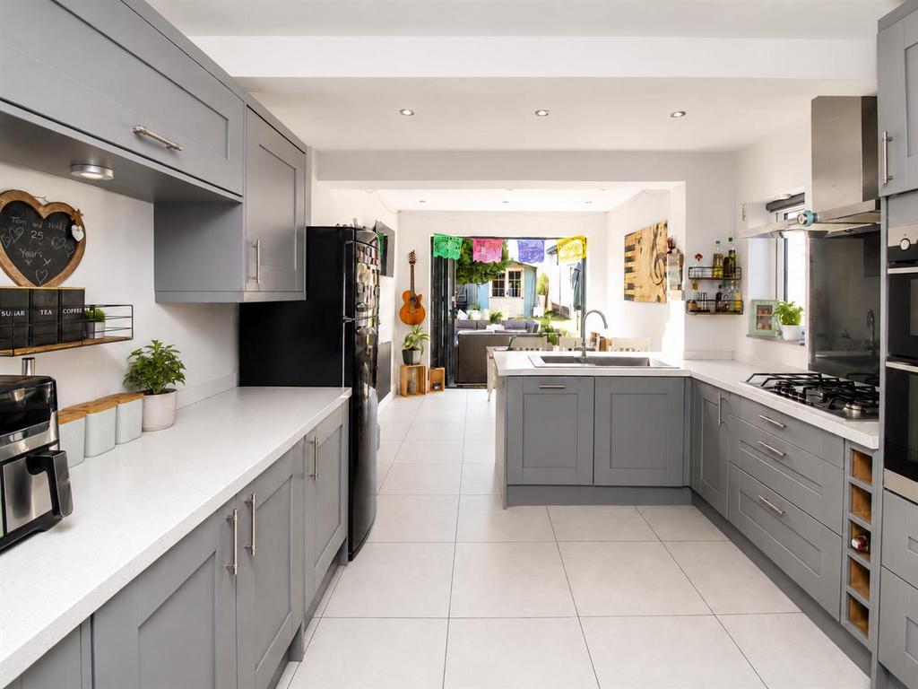 Kitchen, open plan living