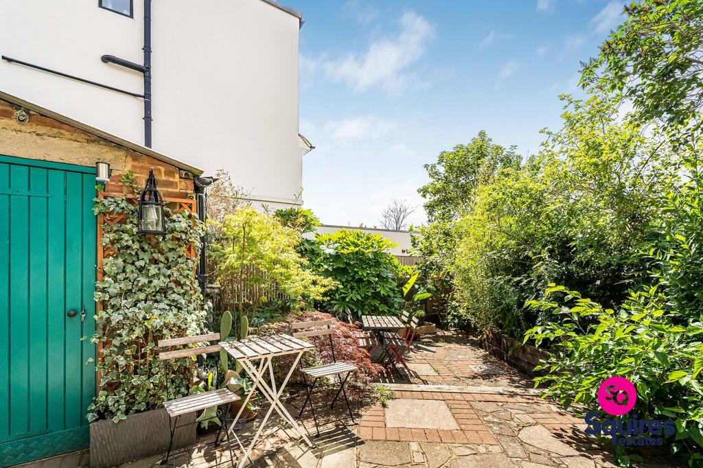 Patio view, garden