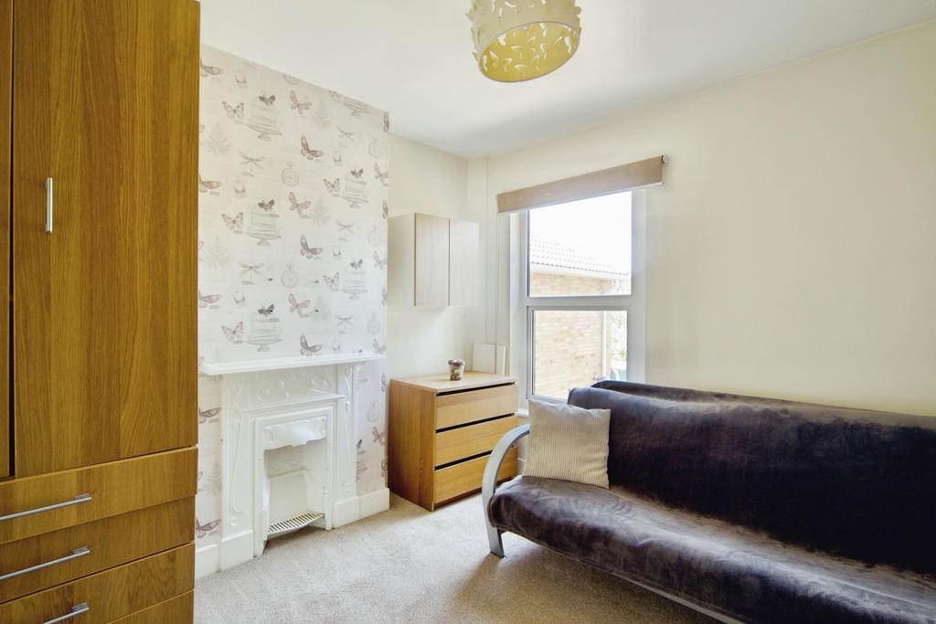 Living room, fireplace
