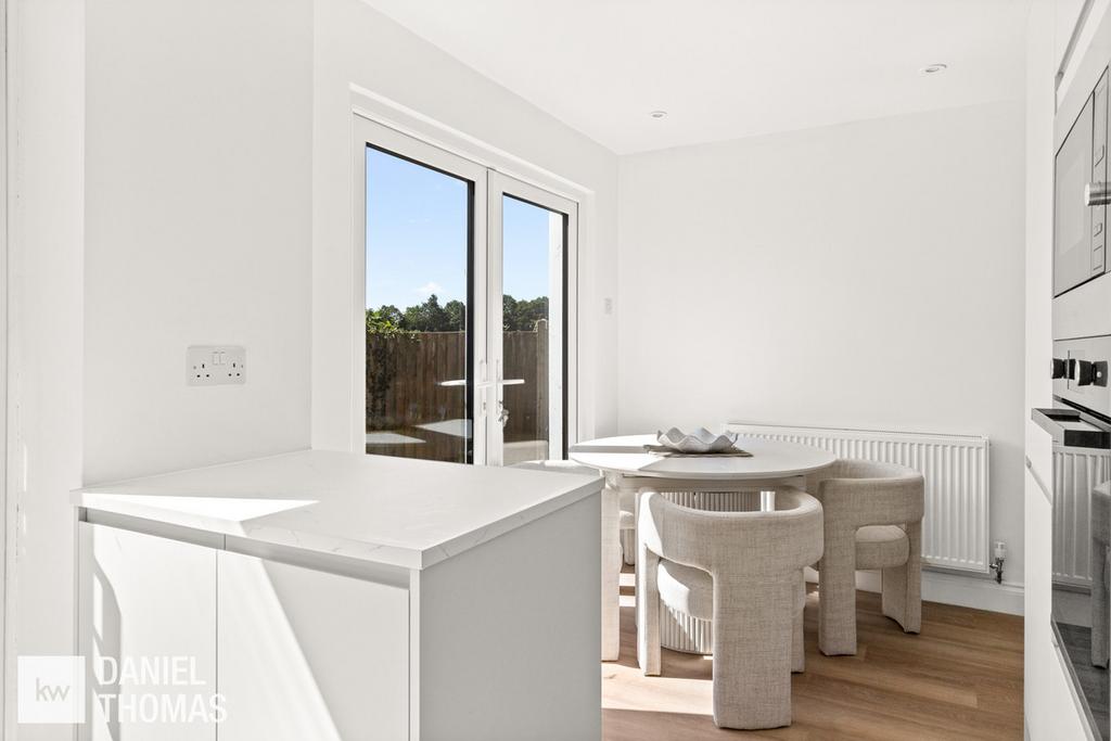 Open-plan living area