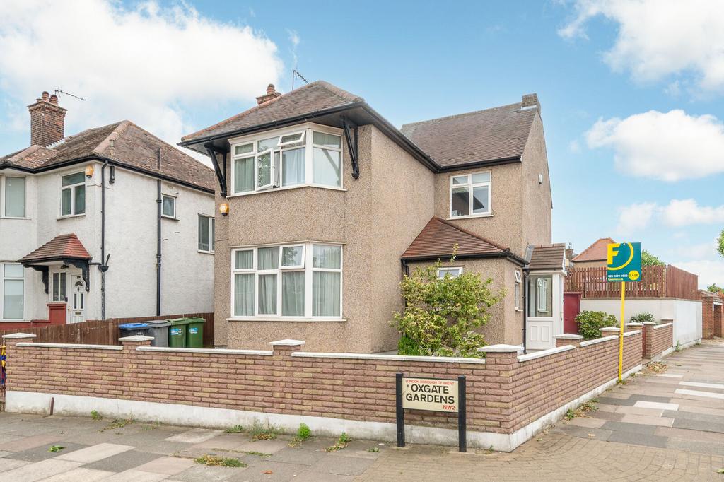 Semi-detached house exterior