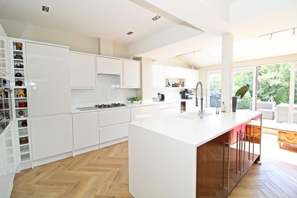 Kitchen, open plan living