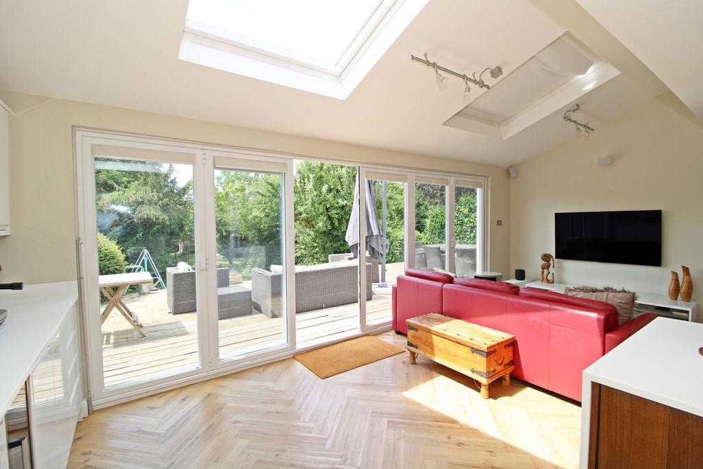 Open-plan living area, open plan living