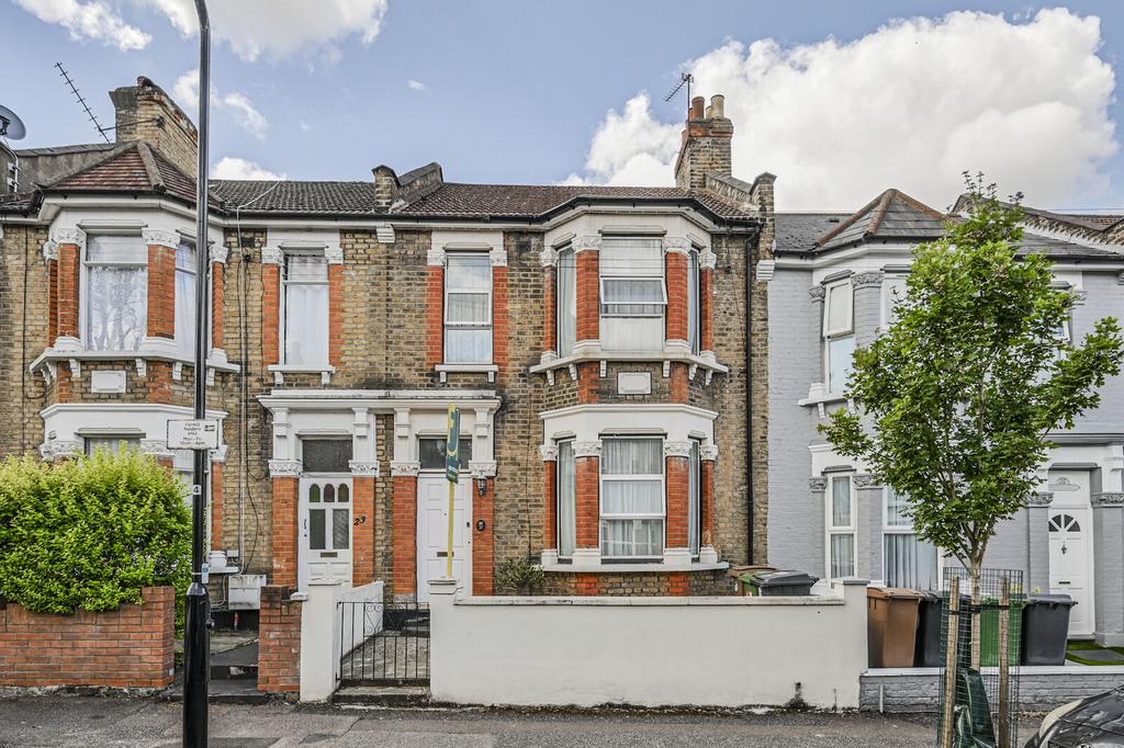 Terraced house exterior