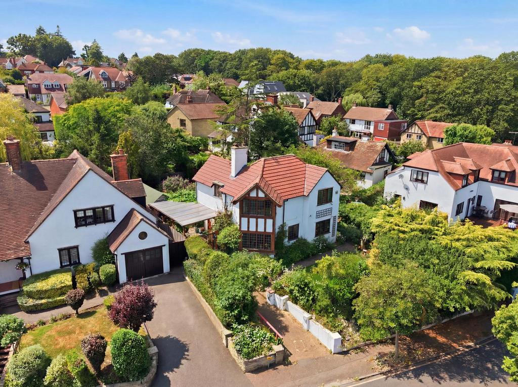 Aerial view, land