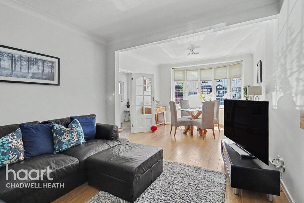 Open-plan living area, open plan living