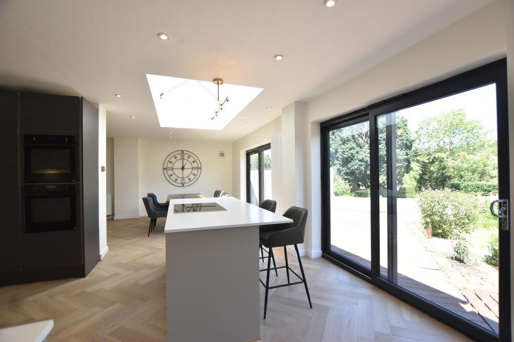Open-plan living area, open plan living
