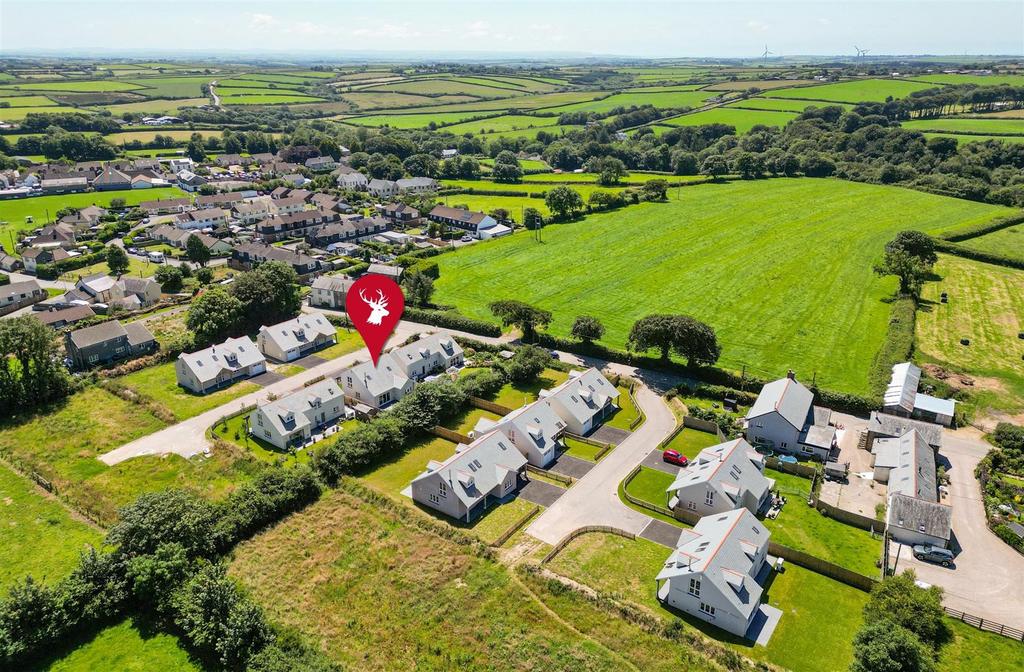 Aerial view, land