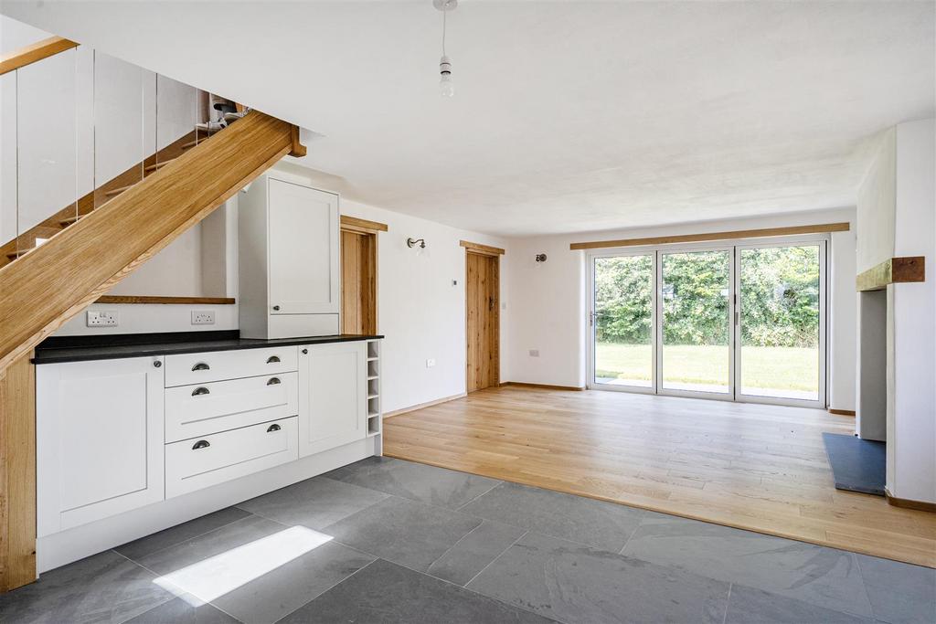 Open-plan living area, open plan living