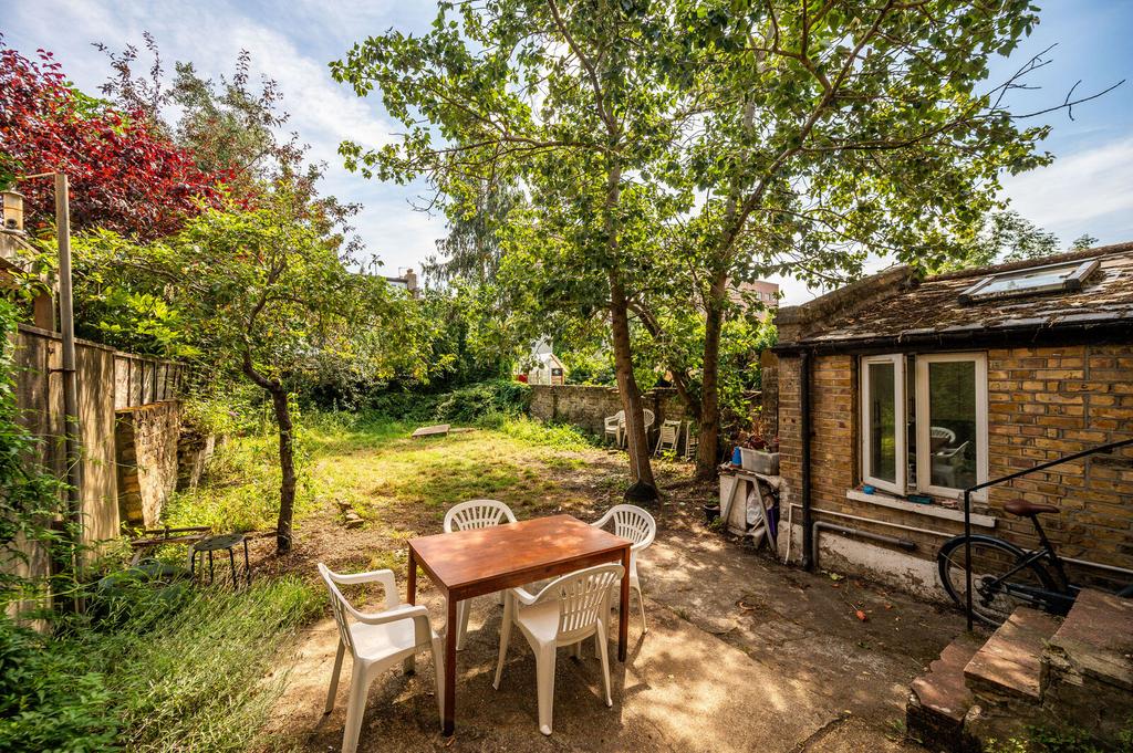 Patio view, garden