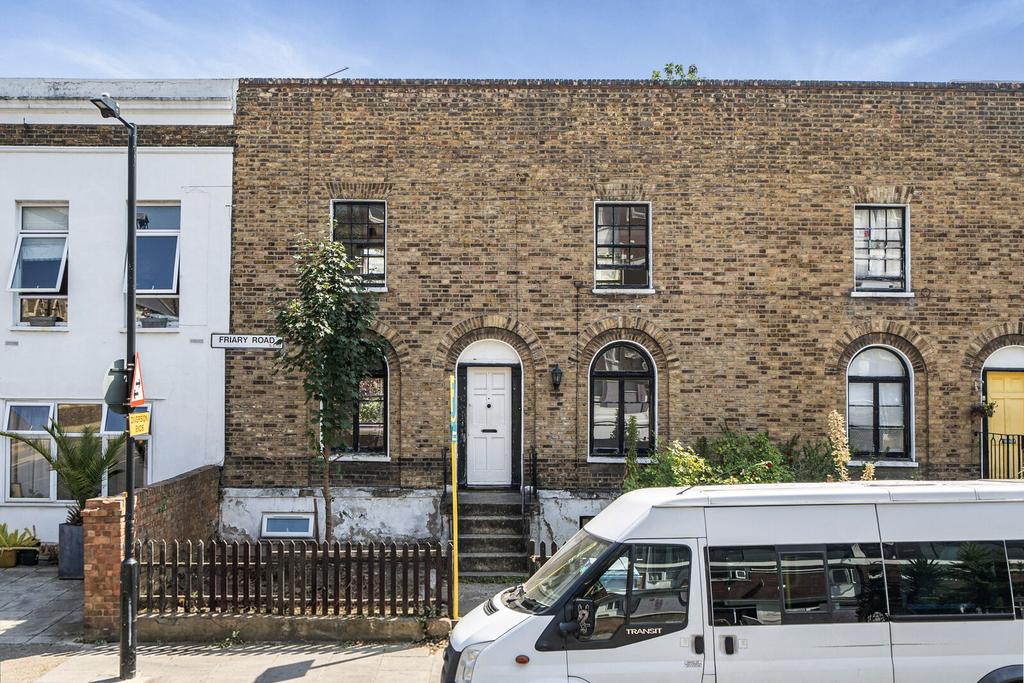 Terraced house exterior