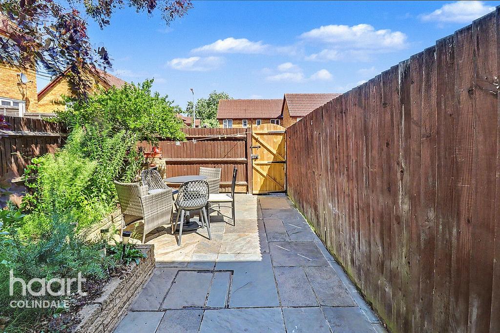 Patio view, garden