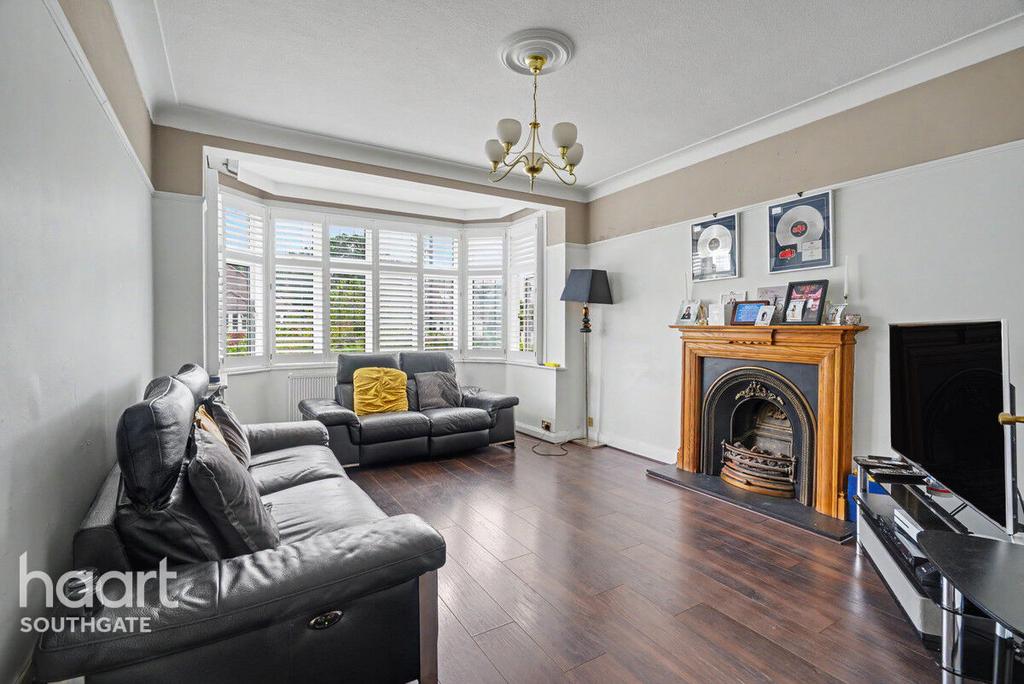 Living room, fireplace