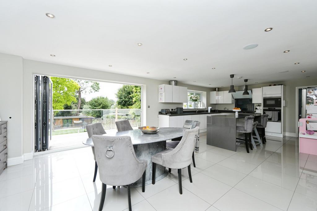 Open-plan living area