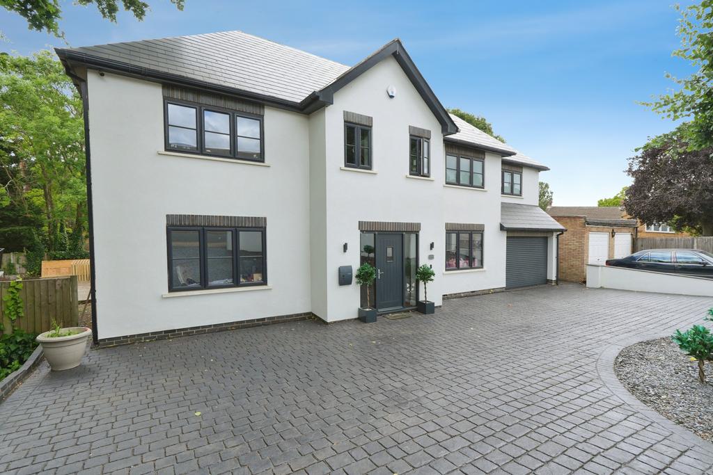 House exterior, garage