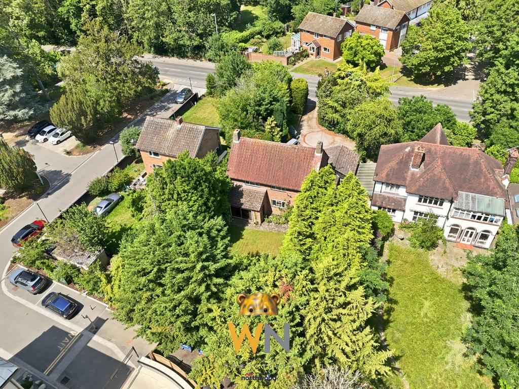 Aerial view, land